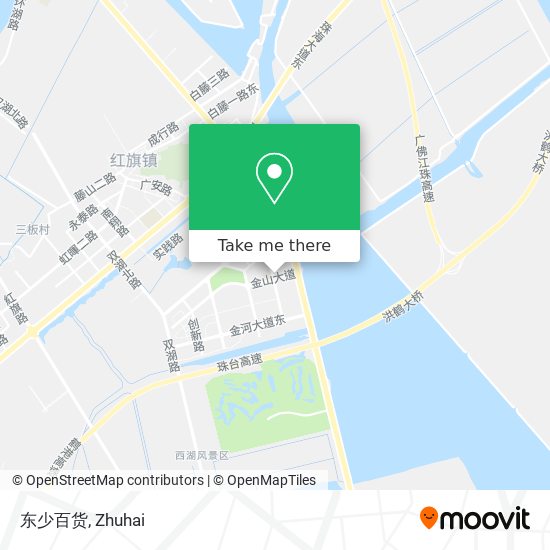 东少百货 map
