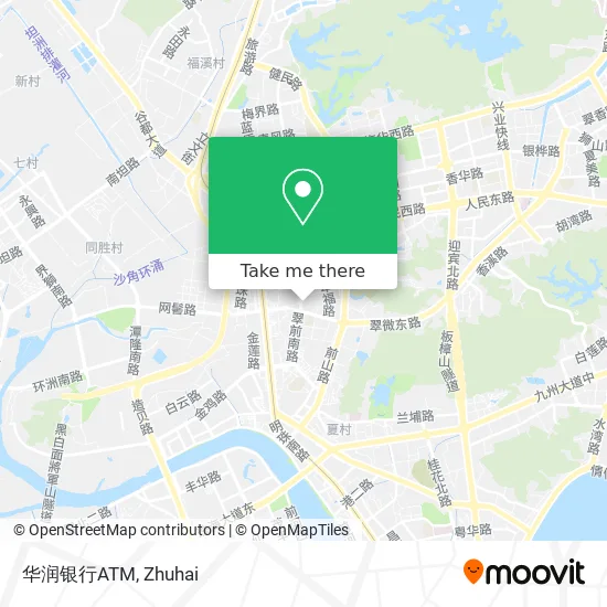 华润银行ATM map