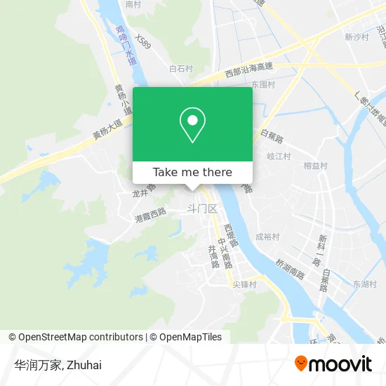 华润万家 map