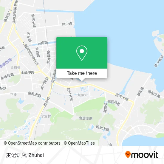麦记饼店 map