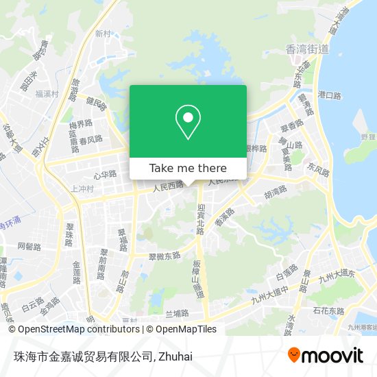 珠海市金嘉诚贸易有限公司 map