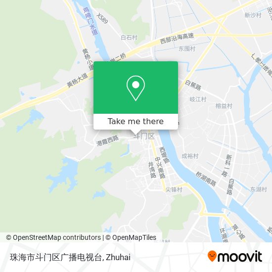 珠海市斗门区广播电视台 map
