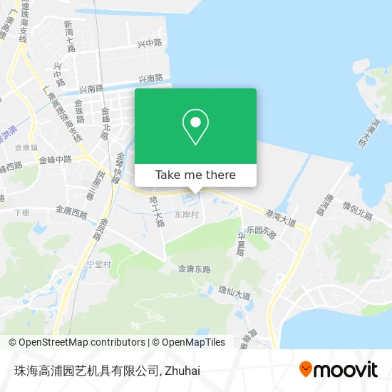 珠海高浦园艺机具有限公司 map