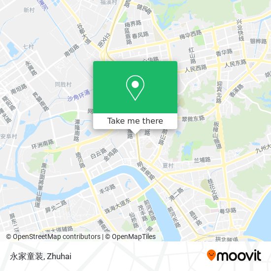 永家童装 map