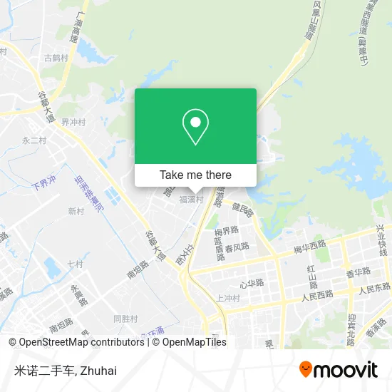 米诺二手车 map