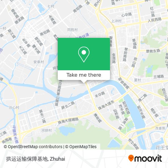 拱运运输保障基地 map