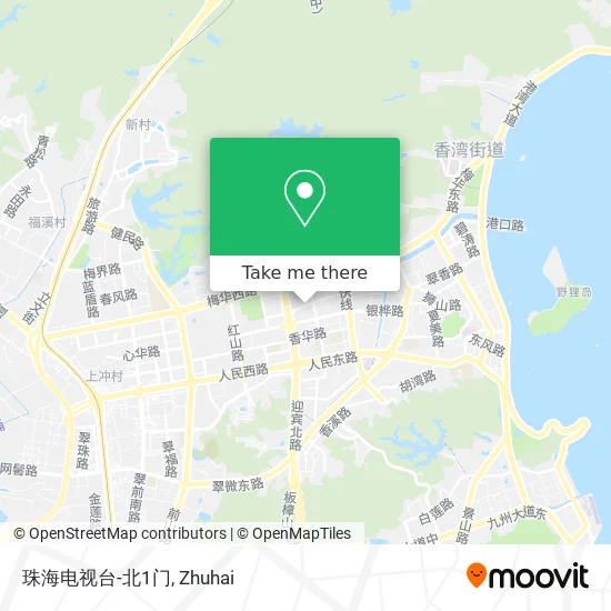 珠海电视台-北1门 map