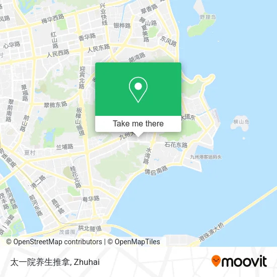 太一院养生推拿 map