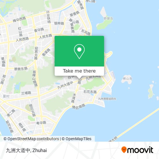 九洲大道中 map