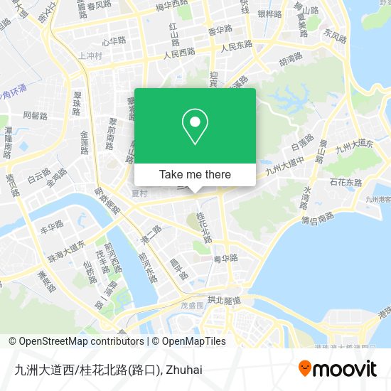 九洲大道西/桂花北路(路口) map