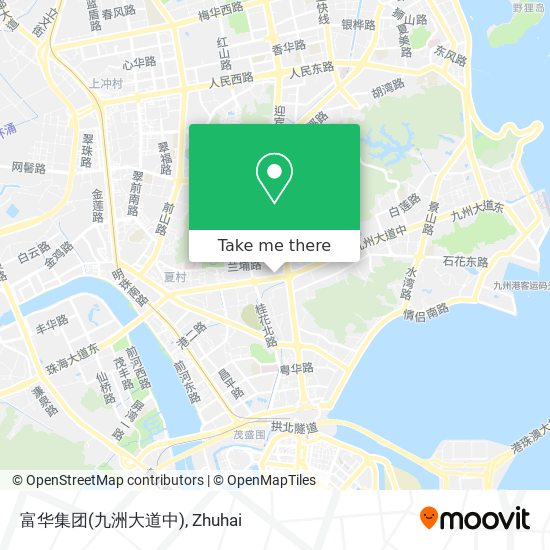 富华集团(九洲大道中) map