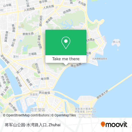 将军山公园-水湾路入口 map