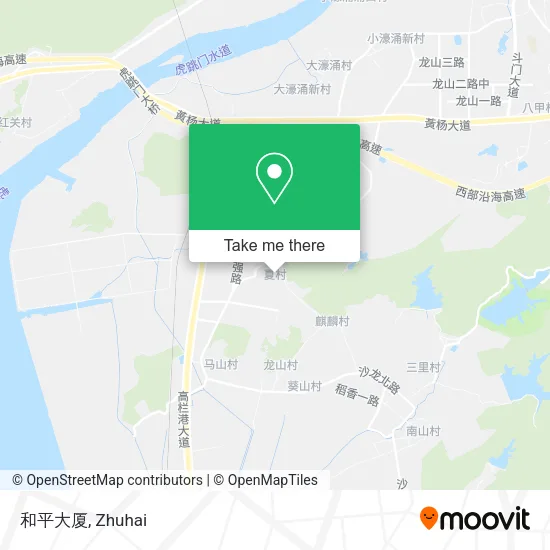 和平大厦 map