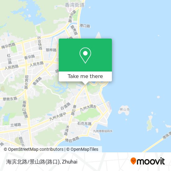 海滨北路/景山路(路口) map