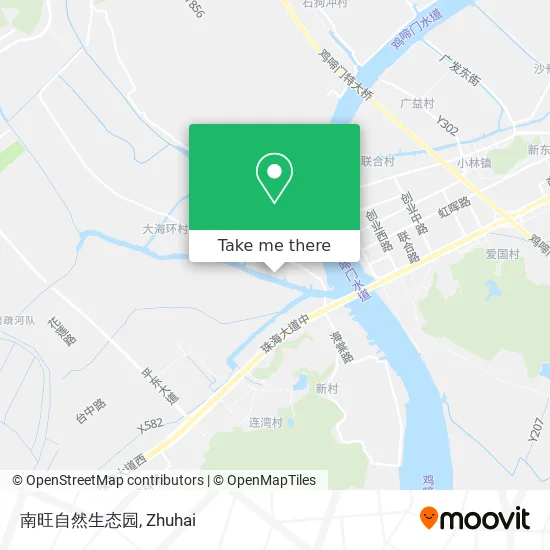 南旺自然生态园 map