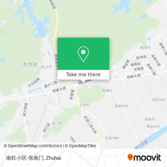 南旺小区-东南门 map