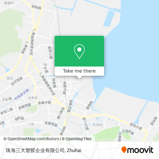 珠海三大塑胶企业有限公司 map