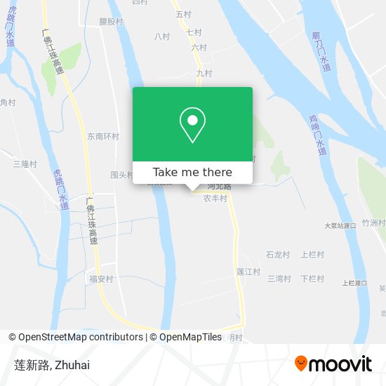 莲新路 map