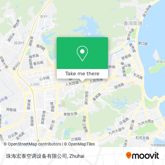 珠海宏泰空调设备有限公司 map