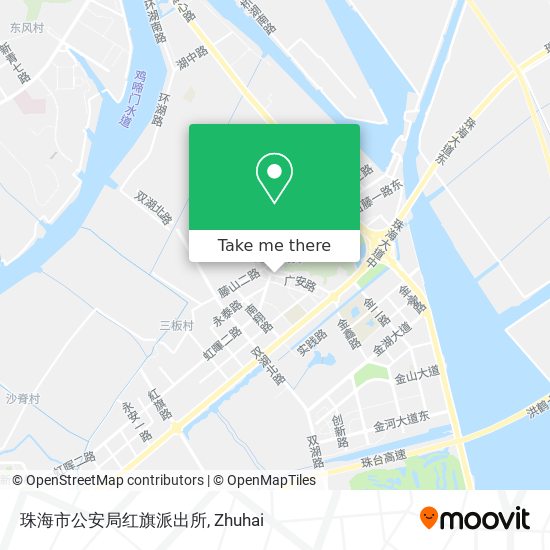 珠海市公安局红旗派出所 map