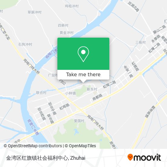 金湾区红旗镇社会福利中心 map
