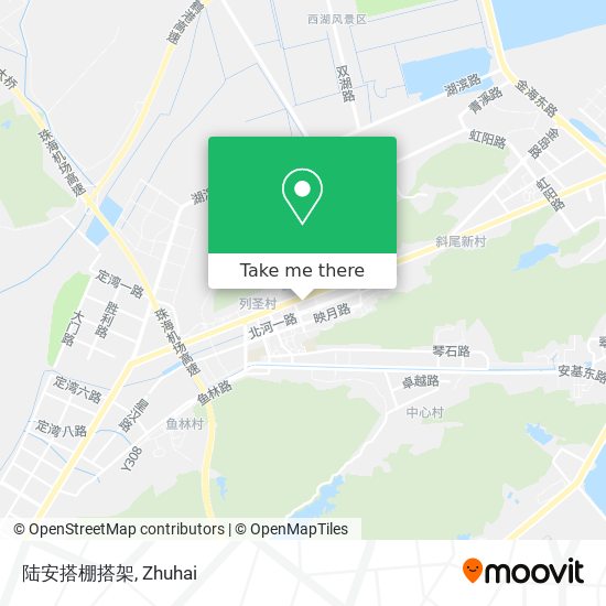陆安搭棚搭架 map