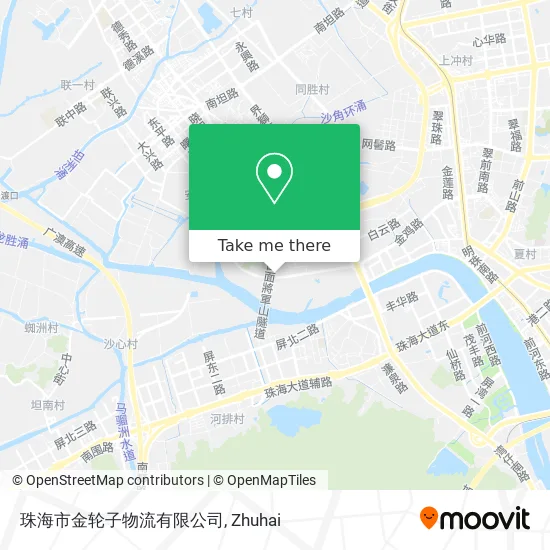珠海市金轮子物流有限公司 map
