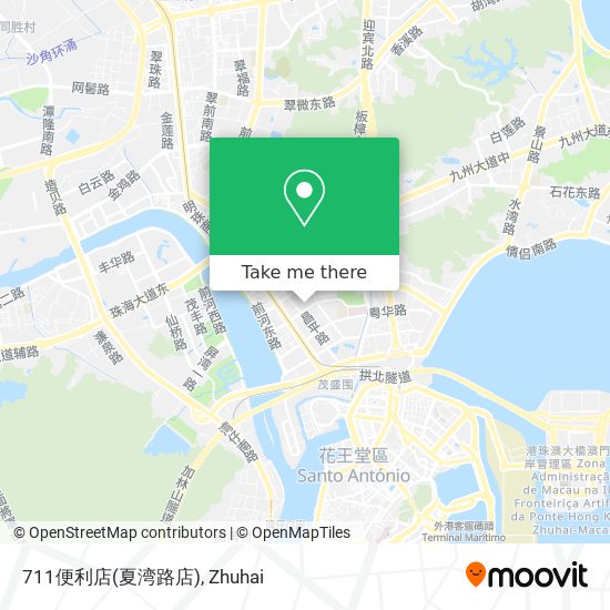 711便利店(夏湾路店) map