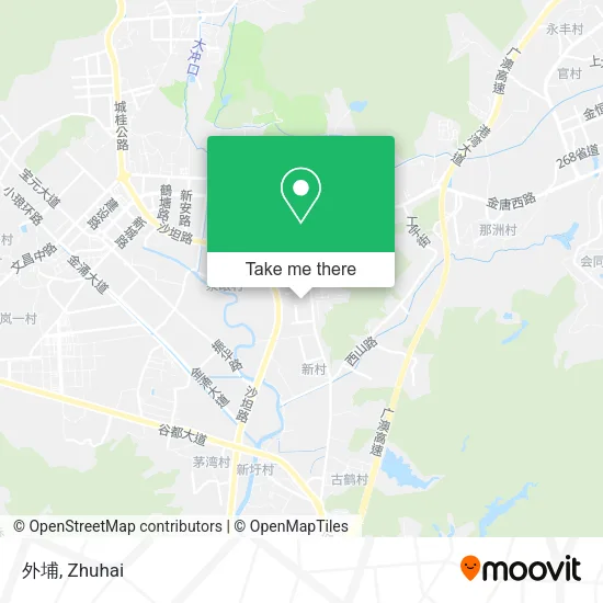外埔 map