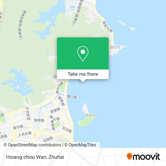 Hsiang-chou Wan map