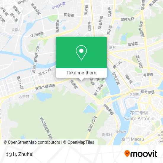 北山 map