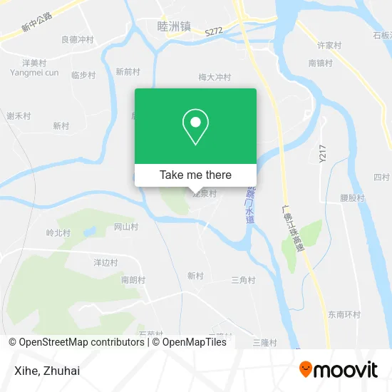 Xihe map