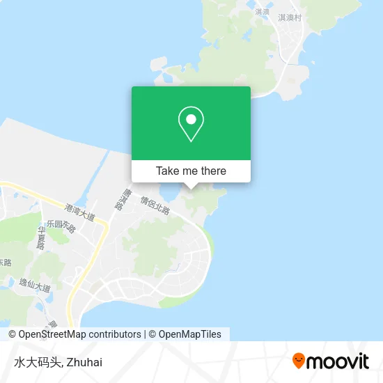 水大码头 map