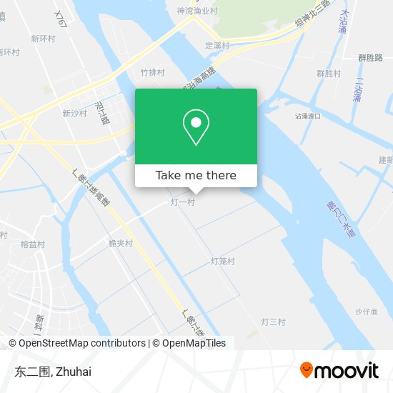 东二围 map