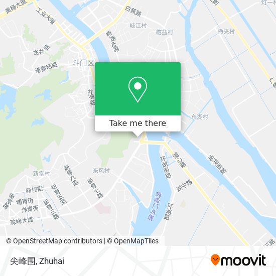 尖峰围 map