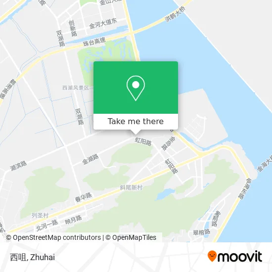 西咀 map