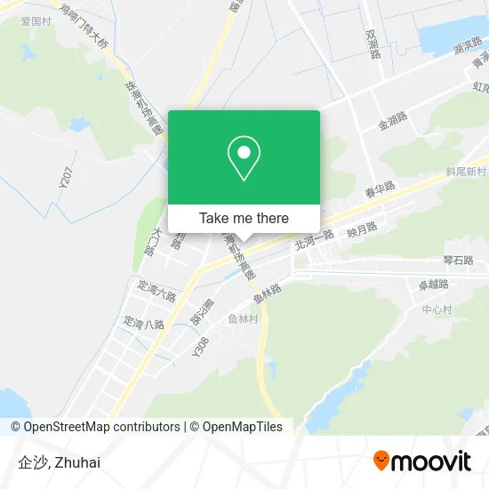 企沙 map