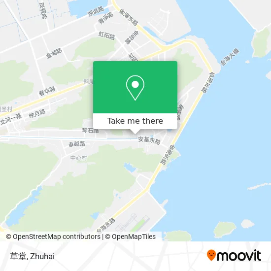 草堂 map