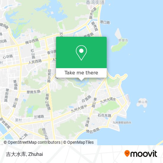 吉大水库 map