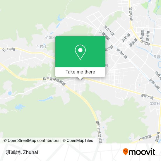 班鸠埔 map