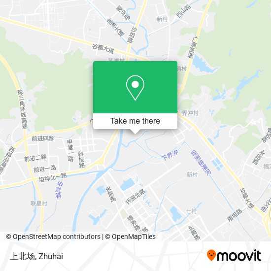 上北场 map