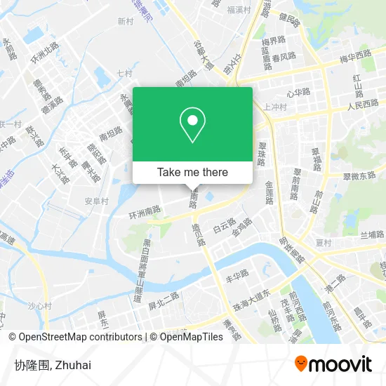协隆围 map