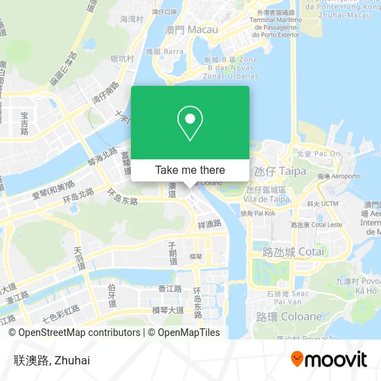 联澳路 map