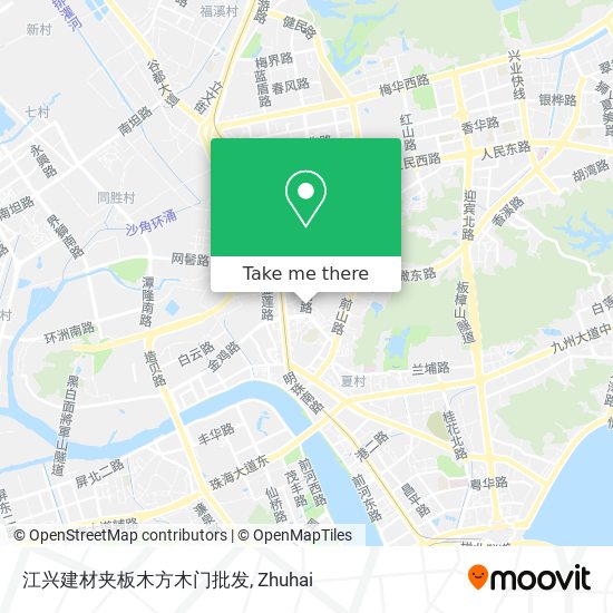 江兴建材夹板木方木门批发 map