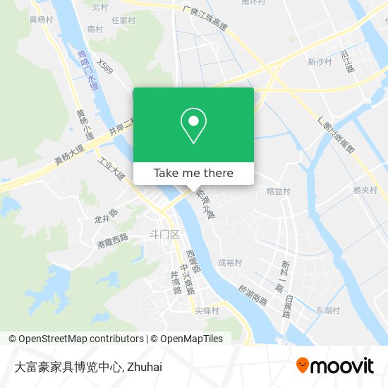大富豪家具博览中心 map