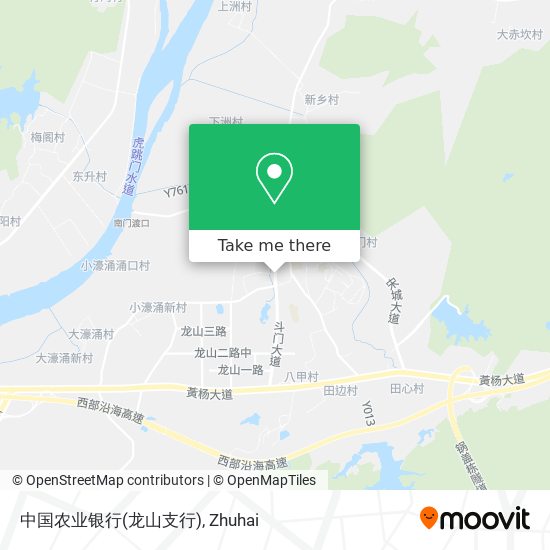 中国农业银行(龙山支行) map