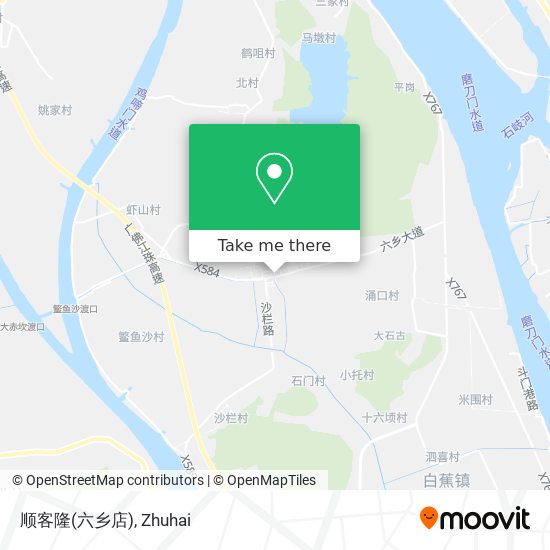 顺客隆(六乡店) map