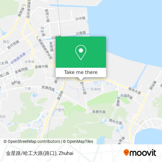 金星路/哈工大路(路口) map