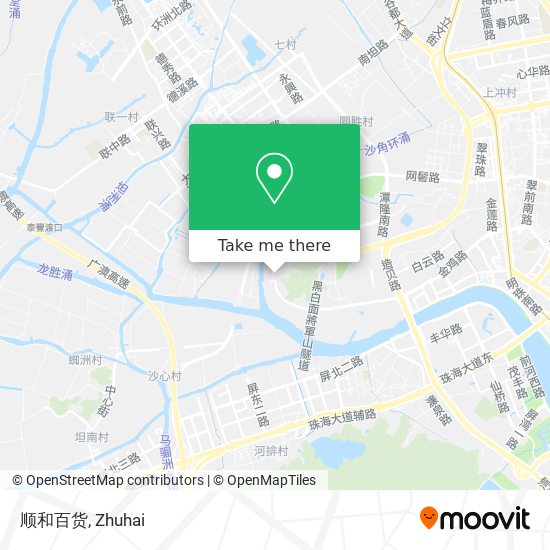 顺和百货 map