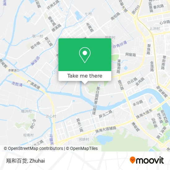 顺和百货 map